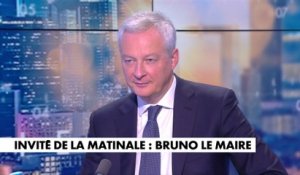L'interview de Bruno Le Maire
