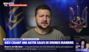 Zelensky affirme que la Russie a commandé "environ 2000 drones" iraniens