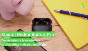 Test Xiaomi Redmi Buds 4 Pro : des écouteurs true wireless confortables mais peu musicaux