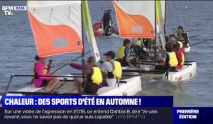 Chaleur automnale: les sports nautiques prisés par les touristes sur la Côte d'Azur