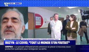 "Nous sommes saturés": le Pr Bruno Megarbane alerte sur "des difficultés aggravées" à l'hôpital