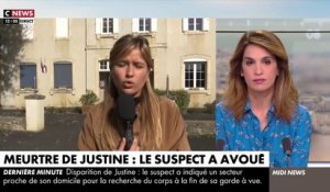 Disparition de Justine en Corrèze: Le suspect a avoué devant les enquêteurs avoir tué la jeune femme et enterré son corps dans un bois - Sa garde à vue s'est terminée ce matin