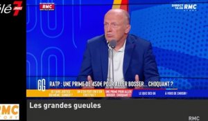 Zapping du 27/10 - "Certains sont des branl**** !" : débat animé dans les Grandes Gueules sur les primes à la RATP