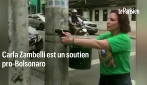 Brésil : une députée pro-Bolsonaro menace un homme avec une arme