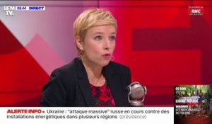 Actions contre des œuvres d'art: "Je ne suis pas très fan mais je comprends qu'il y ait une jeunesse en colère", affirme Clémentine Autain