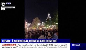 Covid: des milliers de personnes confinées au parc Disneyland de Shangai après la détection d'un cas positif