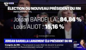 Jordan Bardella élu président du RN: une victoire écrasante et un hommage appuyé à Marine Le Pen