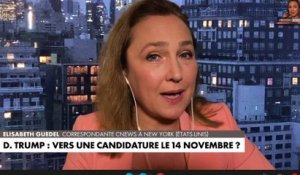 Elisabeth Guédel : «D’après les médias américains, Donald Trump va lancer sa candidature, pour 2024, la semaine prochaine»