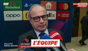 Campos : «Je suis très confiant» face au Bayern - Foot - C1 - Tirage au sort