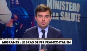 L'édito de Gauthier Le Bret : «Migrants : le bras de fer franco-italien»