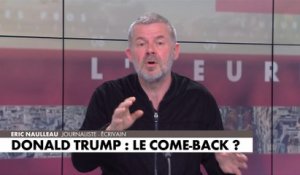 Éric Naulleau : «Donald Trump ne se contente pas d’avoir menti sur les élections, il a essayé de les truquer en contestant les résultats puis par un coup d’État»