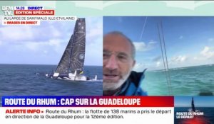 "L'homme a toujours voulu aller de plus en plus vite sur la mer": Michel Desjoyeaux analyse le départ de la Route du Rhum