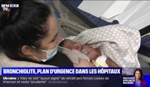 Les hospitalisations pour bronchiolite au plus haut, le plan blanc déclenché partout en France
