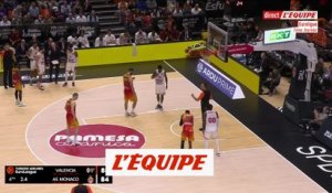 Monaco coince sur le parquet de Valence - Basket - Euroligue