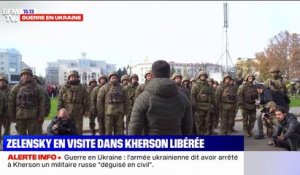 "Vous avez montré qu'il est impossible de tuer l'Ukraine": le message de Volodymyr Zelensky à son armée après la libération de Kherson