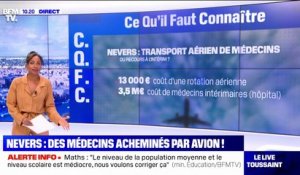 Déserts médicaux: à Nevers, des médecins sont acheminés par avion