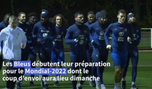 Mondial: les Bleus débutent leur préparation à Clairefontaine