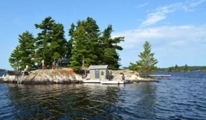 Cette île privée au Canada est fascinante et en vente pour moins d'1 million d'euros