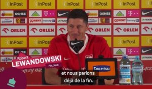 Pologne - Lewandowski : "Si c'est ma dernière Coupe du monde ? Je ne sais pas"