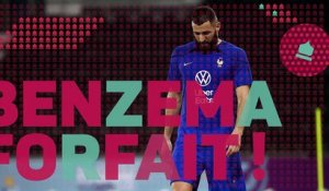 France - Benzema forfait !