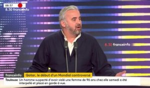 Coupe du monde 2022 :  l'Insoumis Alexis Corbière déplore l'"encéphalogramme plat" des joueurs de l'équipe de France sur l'écologie et les droits humains au Qatar