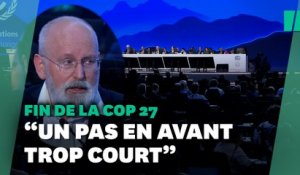Face à l’accord de la COP27, le dépit du représentant de l’UE