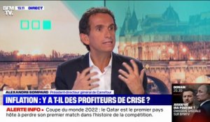 Alexandre Bompard, PDG de Carrefour: "Il n'y a pas de gagnant de l'inflation"