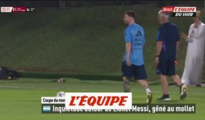 Messi s'est entraîné avec le groupe - Foot - CM 2022 - Argentine