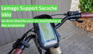 Test Lemago Support Sacoche Vélo : un écrin étanche pour un smartphone et des accessoires