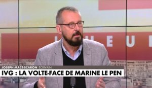 Joseph Macé-Scaron : «Il y a une stratégie politique qui ressemble à la IVe République»