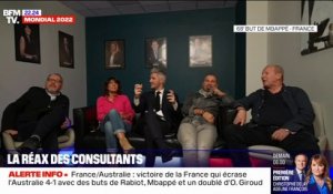 Les réactions des consultants de BFMTV devant France-Australie