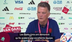 Louis Van Gaal : "Les États-Unis ont une excellente équipe"