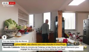 Quelque 1.500 foyers sans gaz à Paris et dans sa région depuis plusieurs jours, annonce GRDF, à la suite d'un mouvement social pour les salaires engagé par la CGT - VIDEO