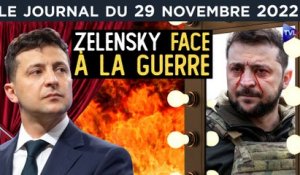 L’Ukraine livrée à Zelensky - JT du mardi 29 novembre 2022