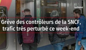 Grève des contrôleurs de la SNCF, trafic très perturbé ce week-end