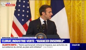 Emmanuel Macron : "Joe Biden est aussi devenu un ami"