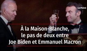 À la Maison-Blanche, le pas de deux entre Joe Biden et Emmanuel Macron