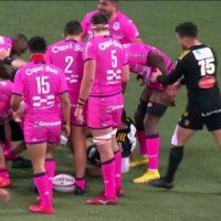 TOP 14 - Essai de Romain BRIATTE (SFP) - Stade Français Paris - Stade Rochelais - Saison 2022:2023