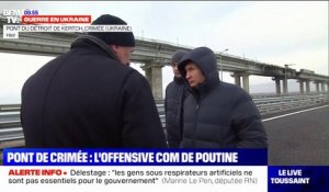 Pont de Crimée: l'offensive com de Vladimir Poutine