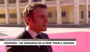 Emmanuel Macron : «Les scénarios de la peur, pas pour moi»