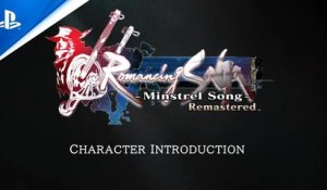 Romancing SaGa -Minstrel Song- Remastered - Character Trailer | PS5 & PS4 Games