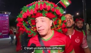 Maroc - Les supporters des Lions de l'Atlas laissent éclater leur joie au Qatar