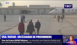 Les premières images de l'échange Brittney Griner-Viktor Bout à l'aéroport d'Abou Dhabi