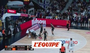 Le résumé de Real Madrid - Monaco - Basket - Euroligue (H)
