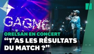 Angleterre-France : Orelsan annonce en plein concert la victoire des Bleus