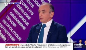 Éric Zemmour: "Il y a toujours eu des enfants de l'immigration dans l'équipe de France"