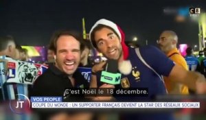 Le journal people : Coupe du monde, un supporter Français devient la star des réseaux sociaux !