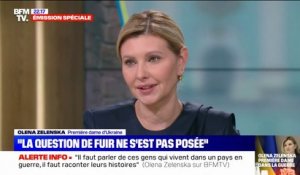 Guerre en Ukraine: "Nous ne savons pas quand est-ce que ce marathon pour la vie prendra fin", raconte Olena Zelenska