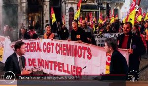 Grèves prévues autour des vacances de Noël: "Il y aura des trains et des avions », promet le ministre des Transports Clément Beaune - VIDEO