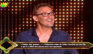 « Faites des gosses… » : l’hilarante vidéo de Julien Courbet sur son fils  à qui il a offert des pla
